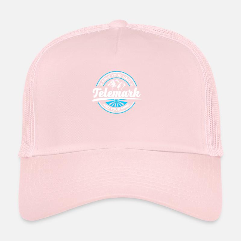 Télémark Ski Retro 4 Casquette trucker 