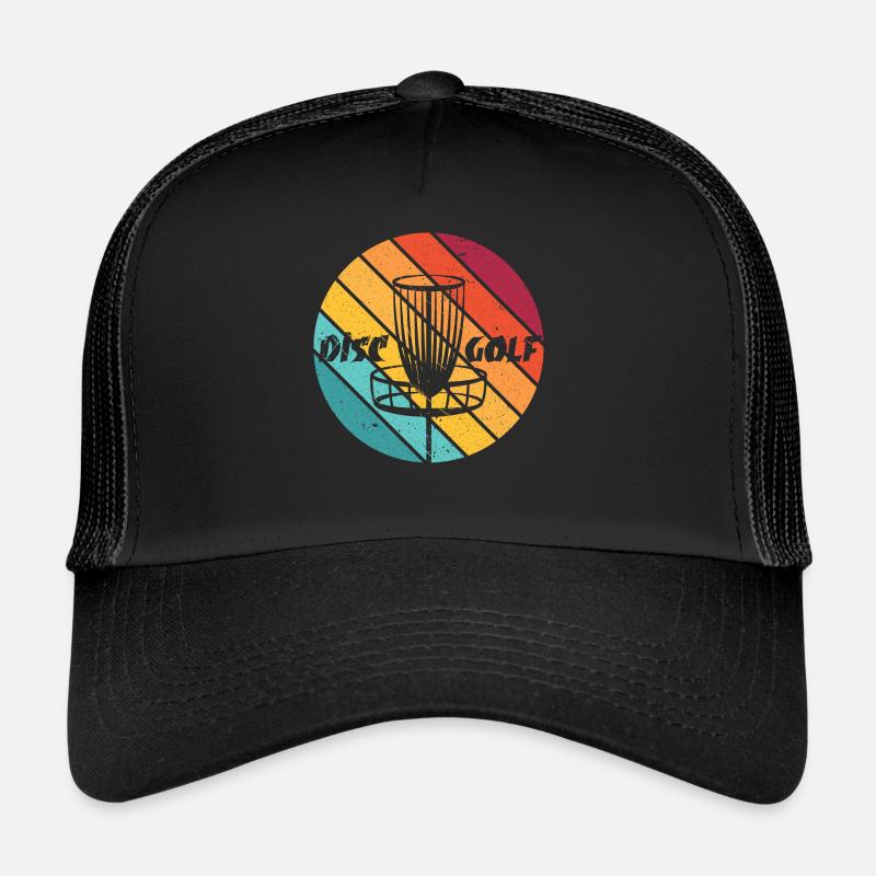 Disc Golf Retro Frolf Basket Disc Golf Gift Trucker Cap