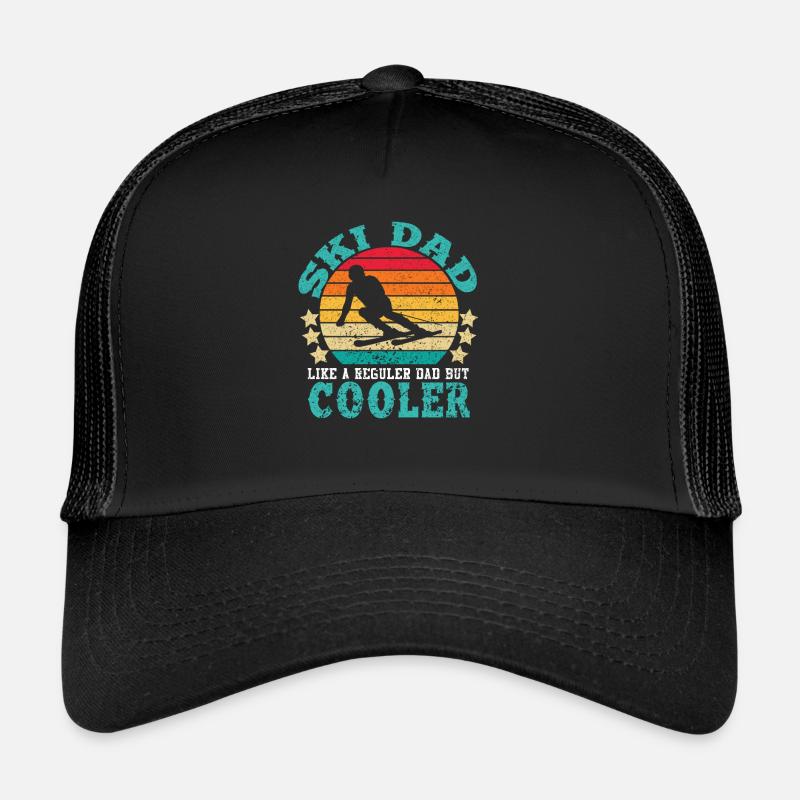 Ski Dad wie ein normaler Dad, aber cooler Trucker Cap