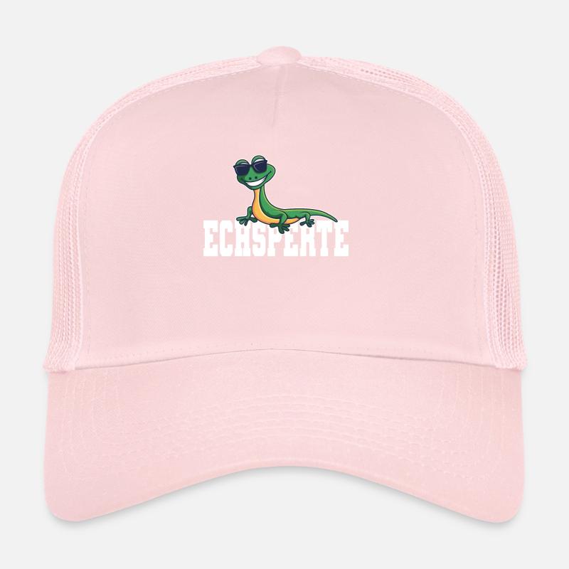 Cadeau drôle de reptile Echsperte Casquette trucker 