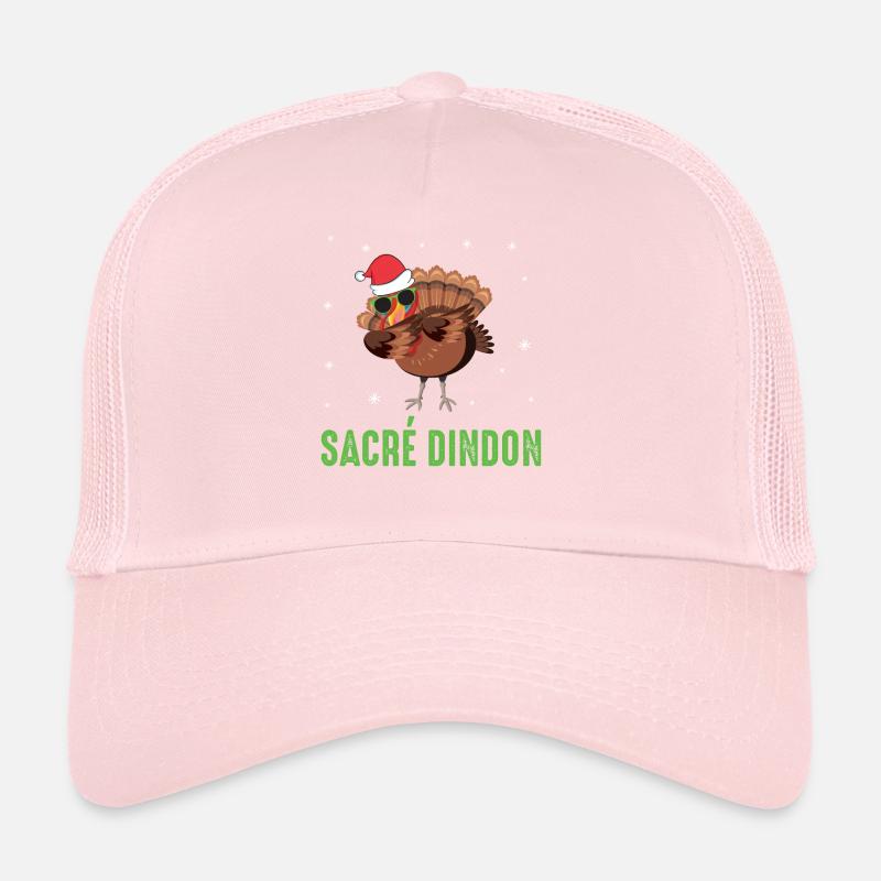 Sacré dindon dinde de noel dab chapeau et lunette Casquette trucker 