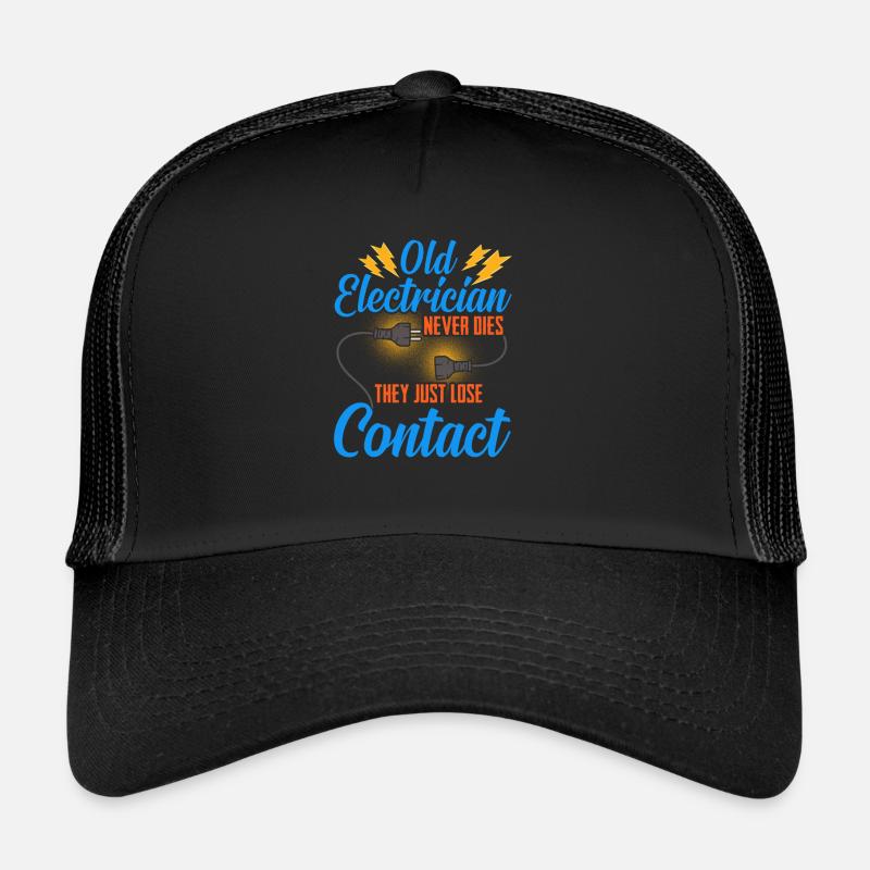 Electrician Electrical Engineer Gift Electronics Technician Trucker Cap
