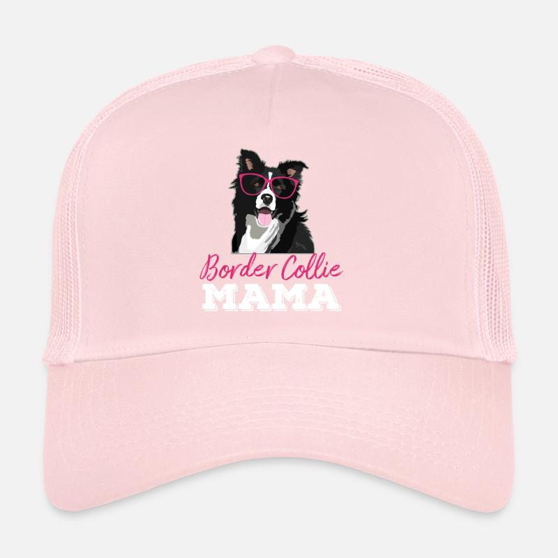 Border Collie Besitzer Mutter Geschenk Brille Trucker Cap