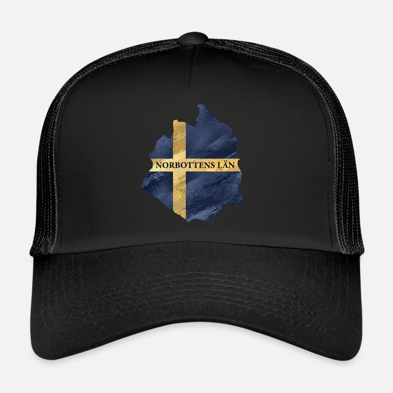 SUÈDE NORBOTTENS LÄN Casquette trucker 
