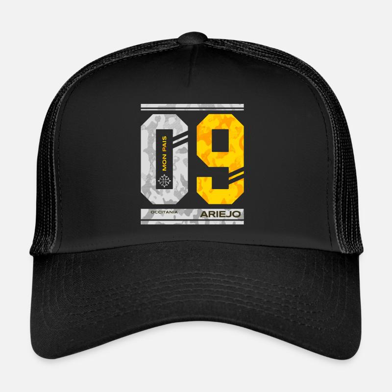 09 Ariejo Occitania (Ariège) - Trucker Cap - black/black
