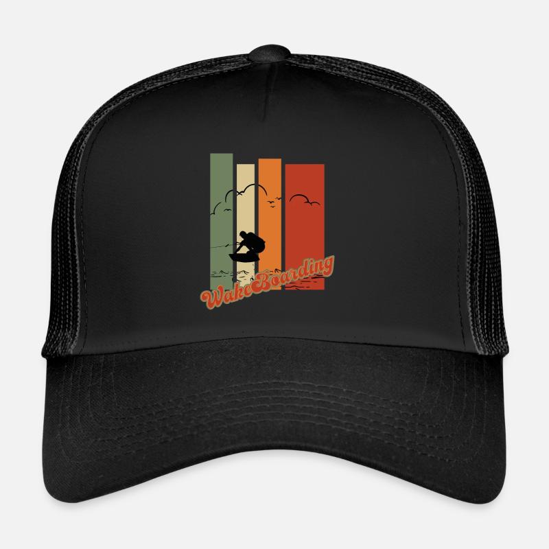 Wakeboard rétro wakeboard cadeau de wakeboard Casquette trucker 
