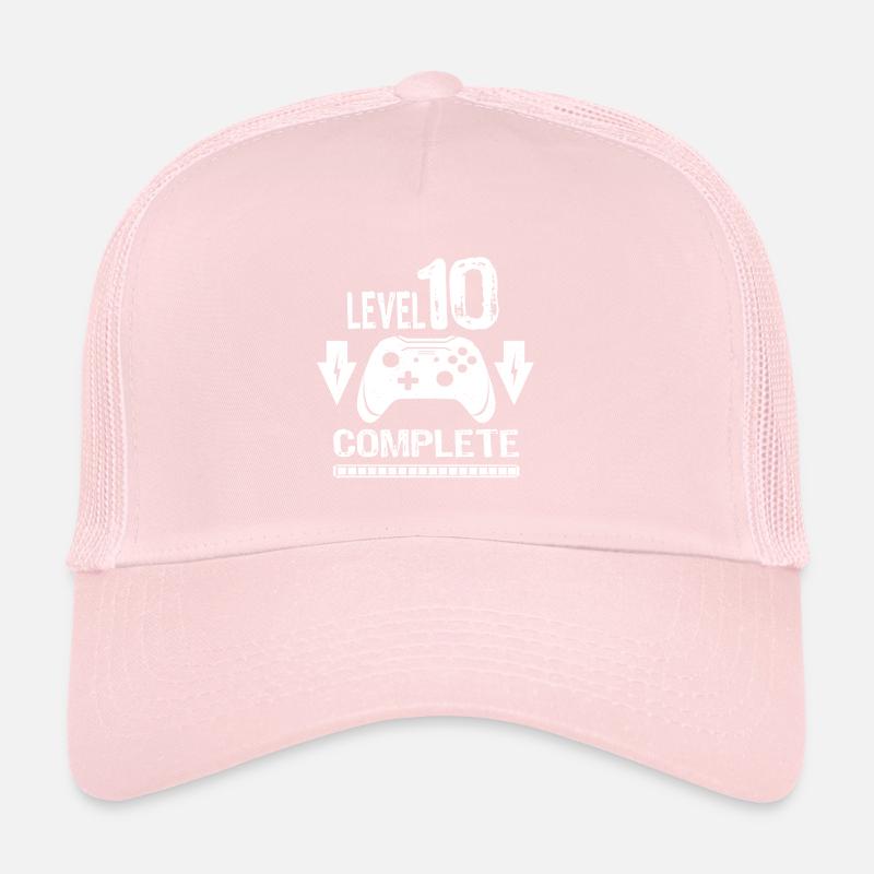 10 Geburtstag Junge Level 10 Complete Geschenkidee Trucker Cap