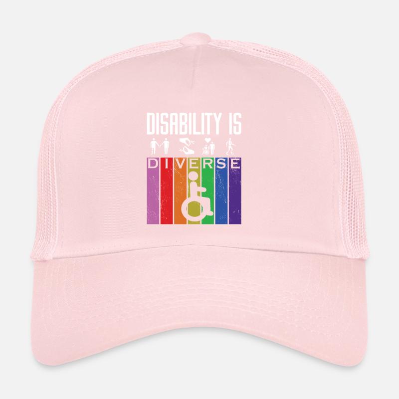 LE HANDICAP EST DIVERSIFIÉ Casquette trucker 