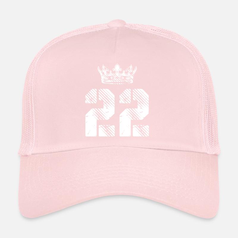 22 Number crown Trucker Cap