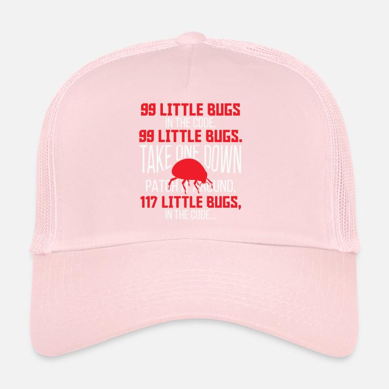 99 Little Bugs in the Code Funny Programmer Trucker Cap