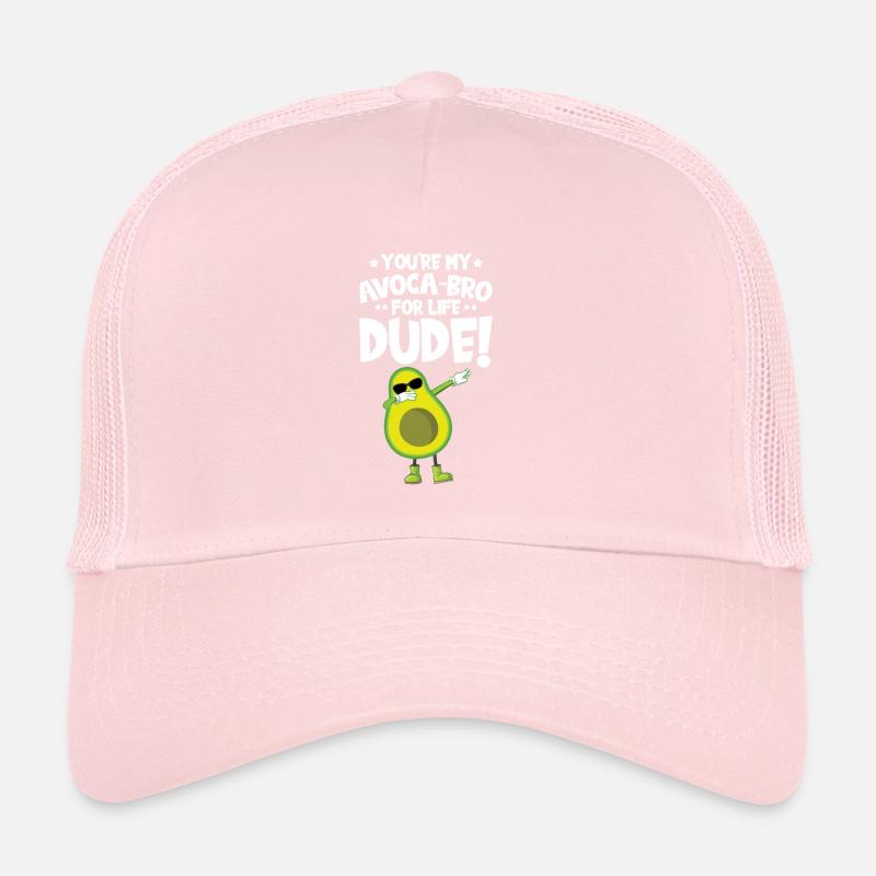 Conception d’avocat pour les végétariens et les végétaliens Casquette trucker 