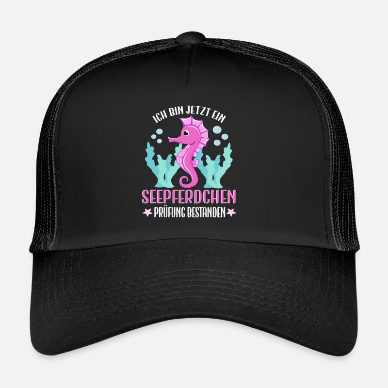 Schwimmanfänger Seepferdchen Prüfung bestanden Trucker Cap