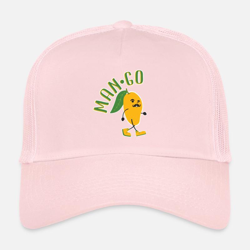 Funny Gift Idea Mango Lovers - Cool Man Go Trucker Cap