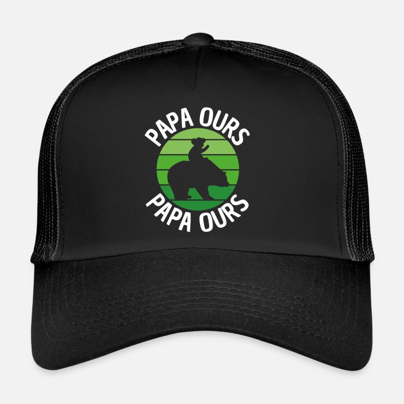 Papa ours Trucker Cap