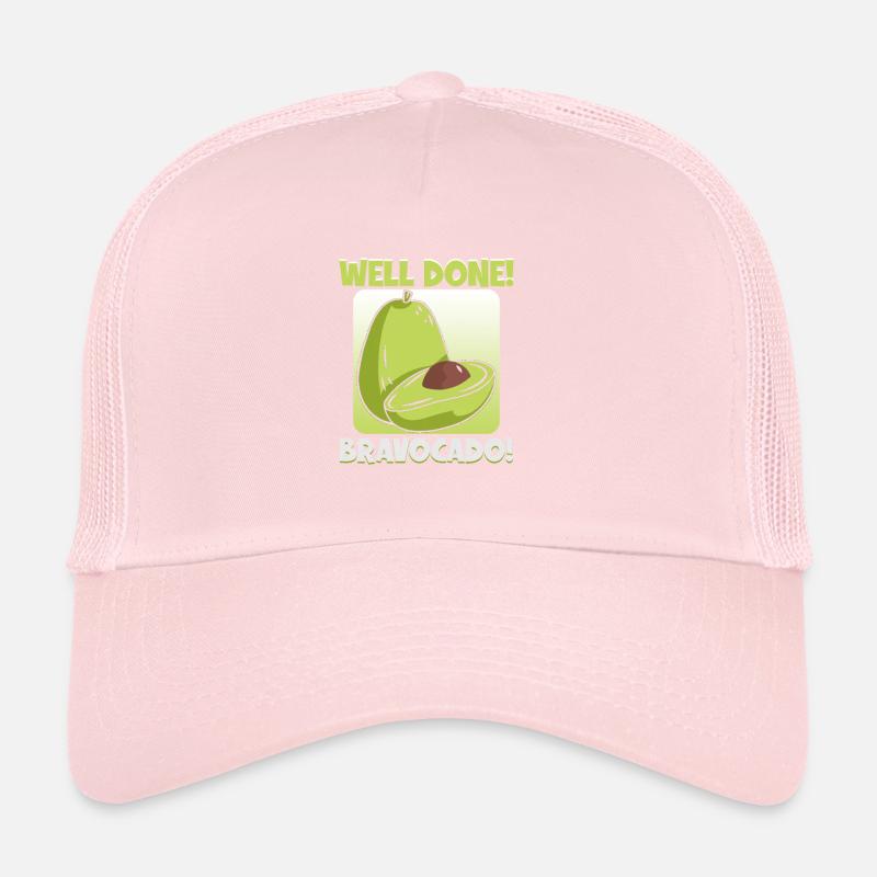 Conception d’avocat pour les végétariens et les végétaliens Casquette trucker 