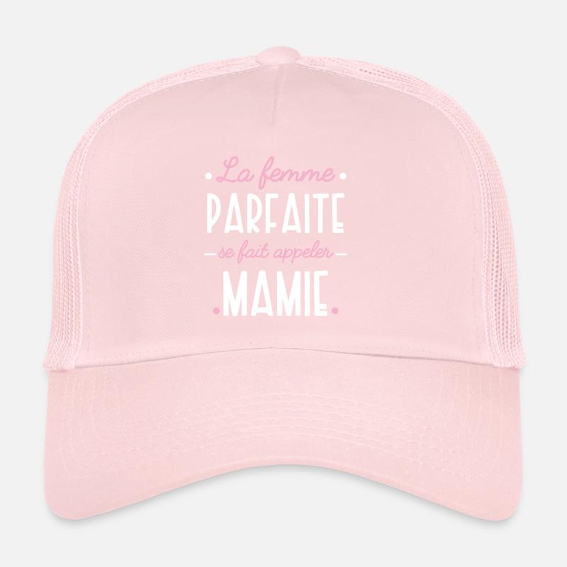 Mamie Parfaite. Idée cadeau grand-mère Citation Casquette trucker 