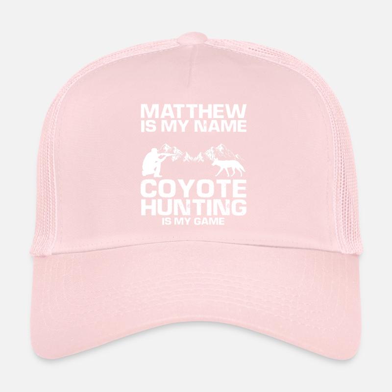 Conception de coyote pour les réacteurs de coyote Casquette trucker 