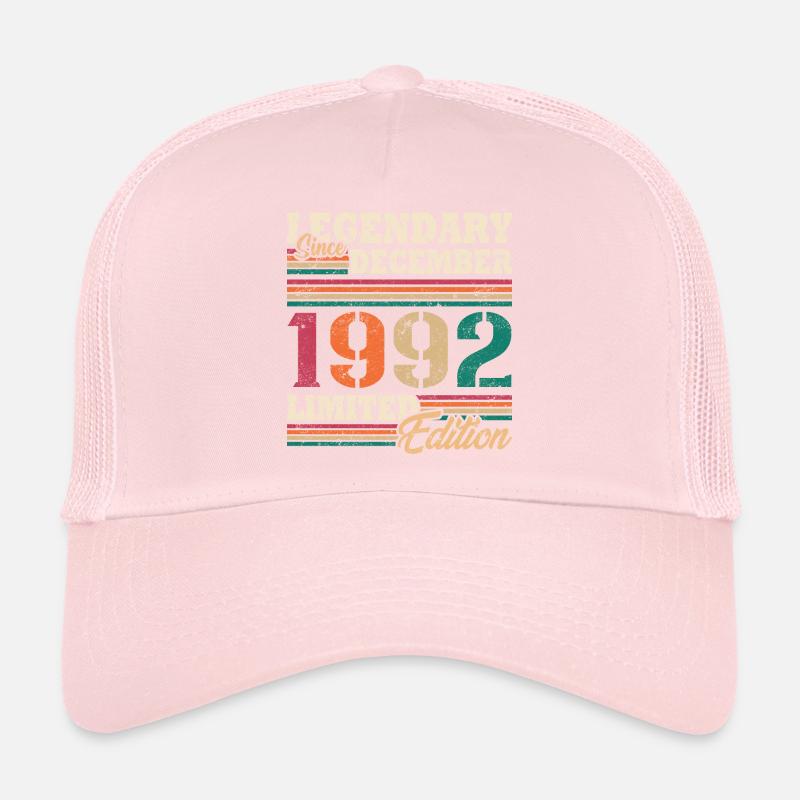 Légendaire Décembre 1992 édition limitée Casquette trucker 