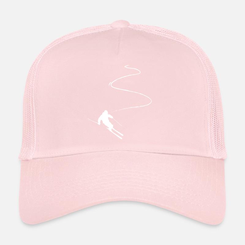 Ligne courbe - Ski - (13) Casquette trucker 