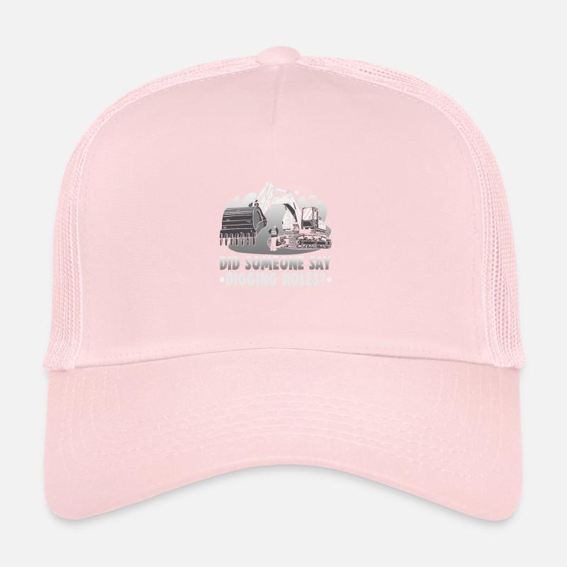 Conception d’opérateurs de grue pour les opérateurs d’excavatrices et les travailleurs de la construction Casquette trucker 
