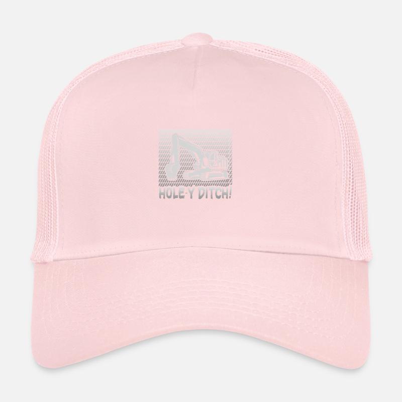 Crane operator design for excavator operators and construction workers Trucker Cap