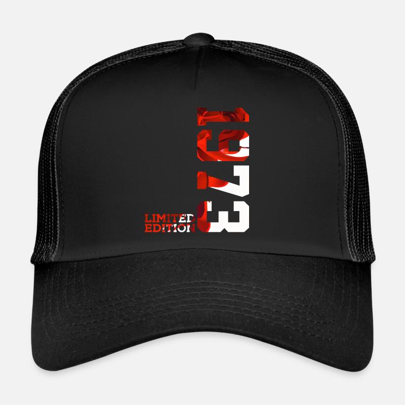 53E ANNIVERSAIRE 53 ANS ÉDITION LIMITÉE 1973 - Casquette trucker - noir/noir