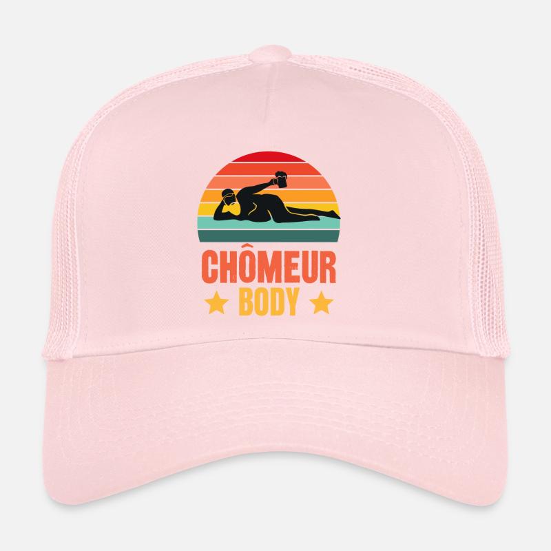 chômeur body Casquette trucker 