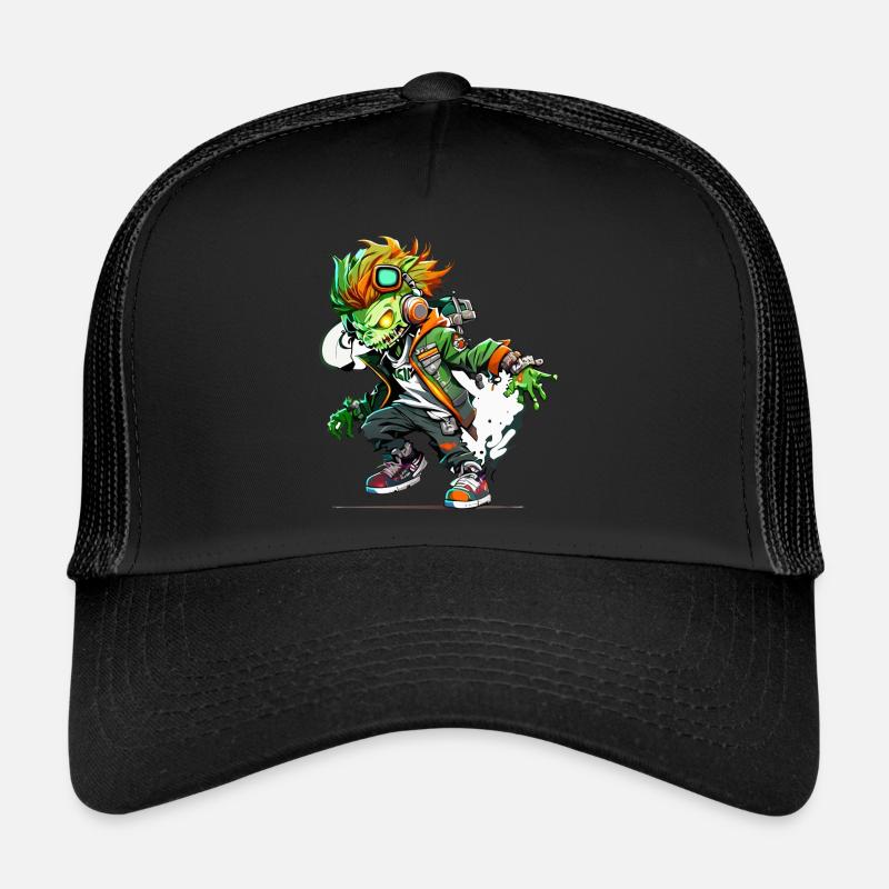 Hip Hop Zombie 2 Trucker Cap