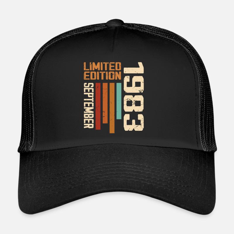 September 1983 Originelle Geschenkidee zum Geburtstag Trucker Cap