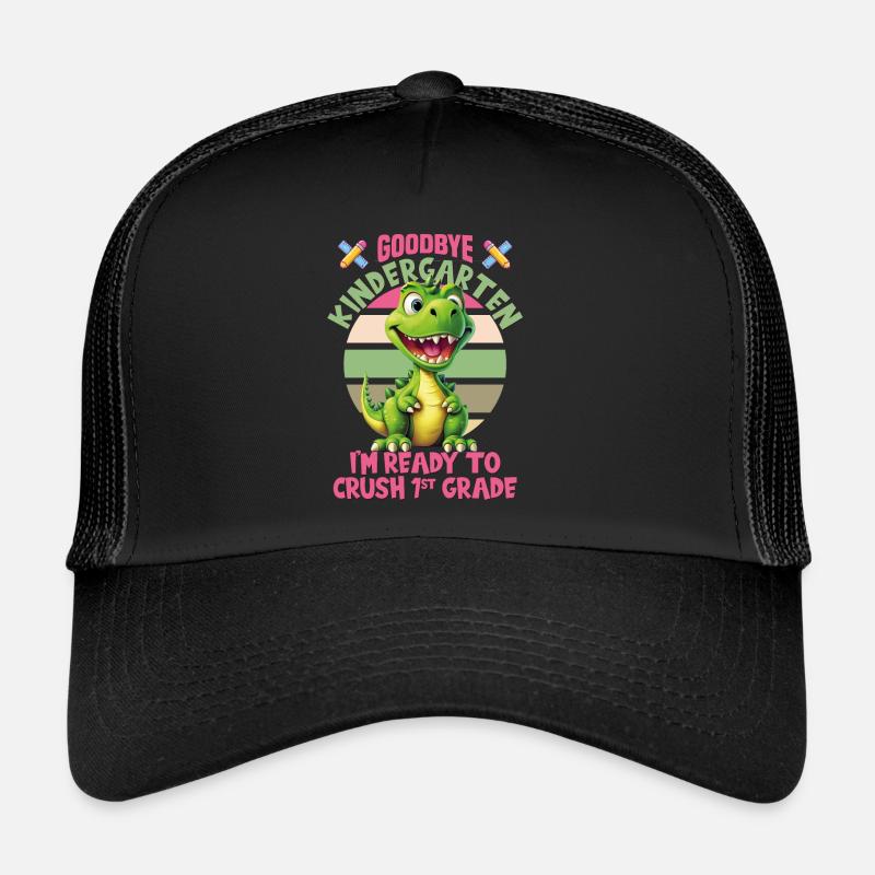 Écolier pour l’inscription à l’école Adieu la maternelle Casquette trucker 