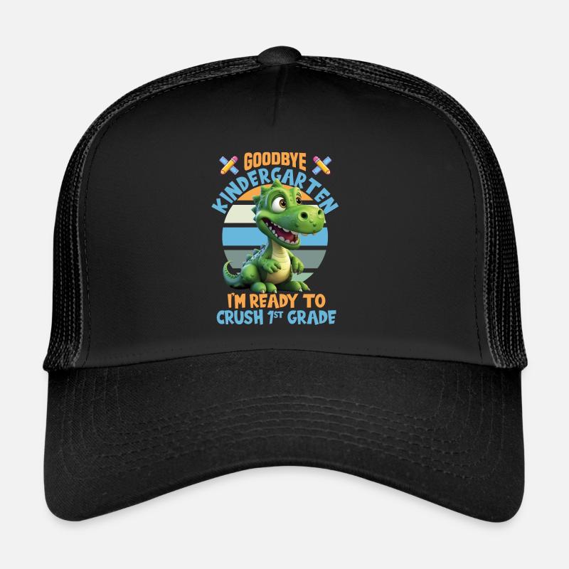 Schulkind Zur Einschulung Goodbye Kindergarten Trucker Cap