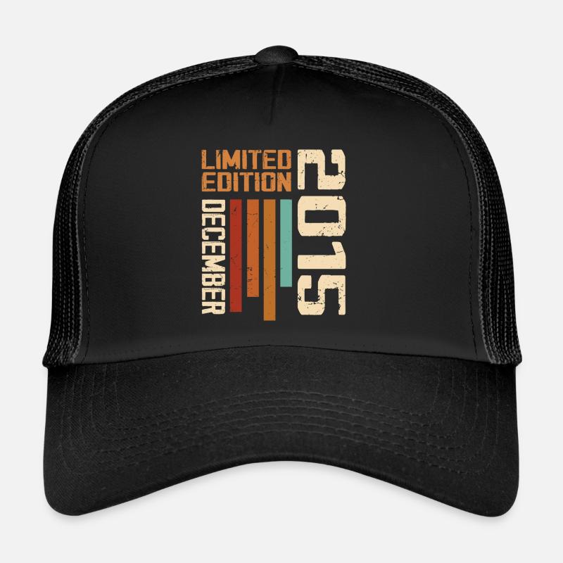 Décembre 2015 - 2015 Décembre - Casquette trucker - noir/noir