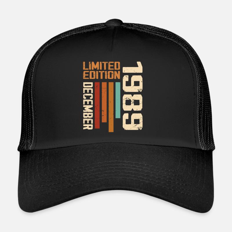 December 1989 - 1989 December Trucker Cap