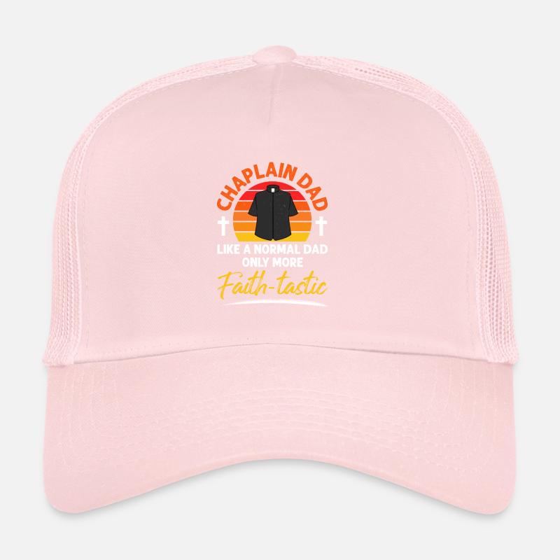 Chaplain Parish Priest Trucker Cap