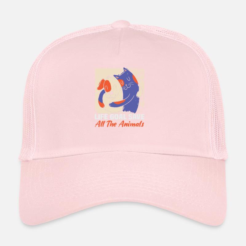 Dog Rescue Designs for Animal Rights Activists Trucker Cap