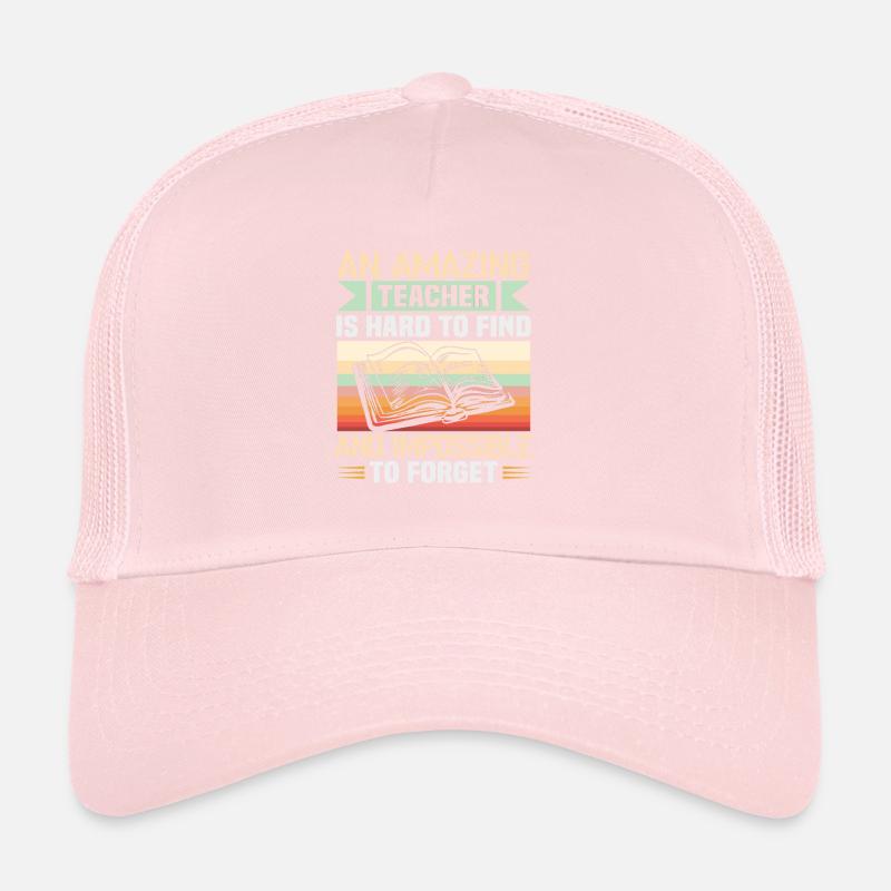 Bester Lehrer Rente Geschenkidee Schüler Trucker Cap