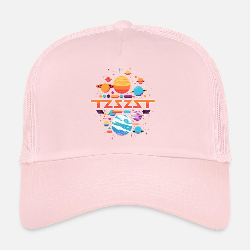 Conception de la planète Casquette trucker 
