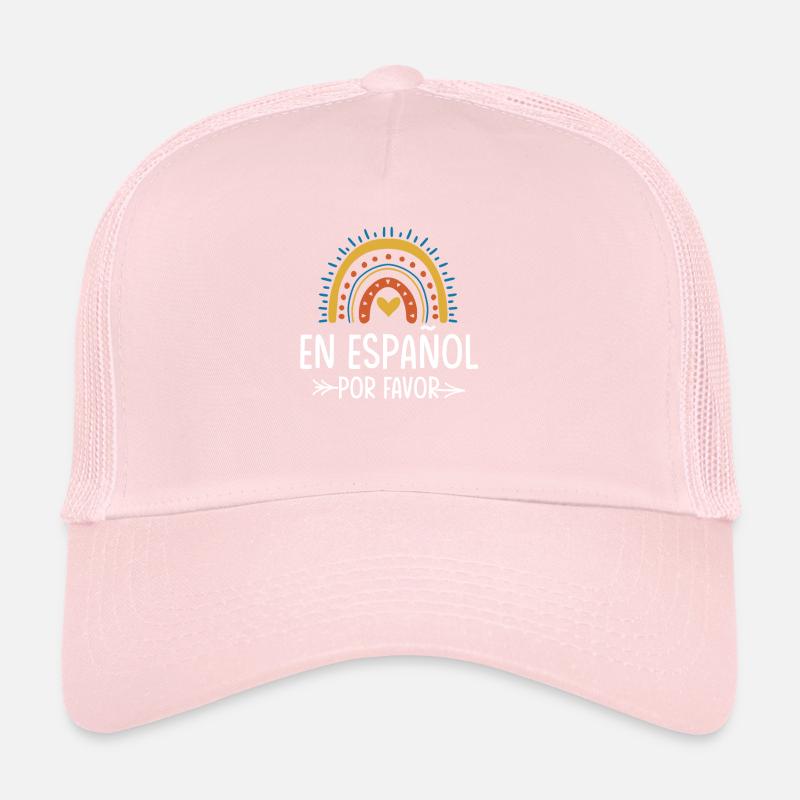 Professeur d’espagnol Maestra Professeur bilingue Casquette trucker 