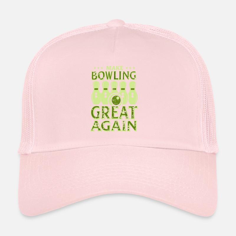 Make Bowling Great Again - Bowling Ball Pin Casquette trucker 