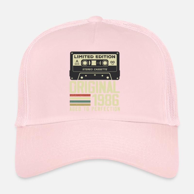 38th Retro Style Anniversary Gift 1986 Trucker Cap