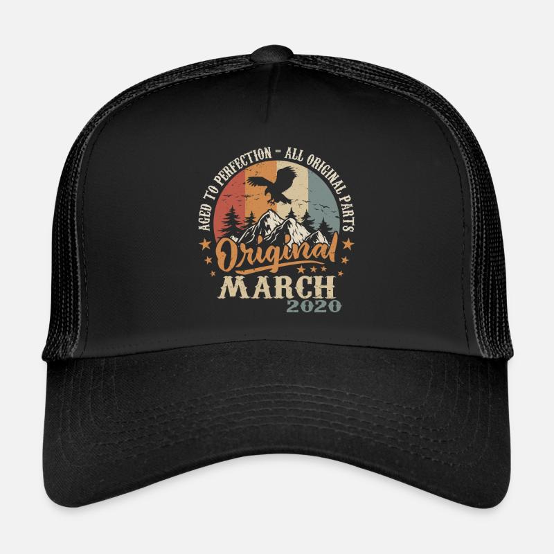 Mars 2020 Anniversaire 2020 Légendes Mars 2020 Casquette trucker 