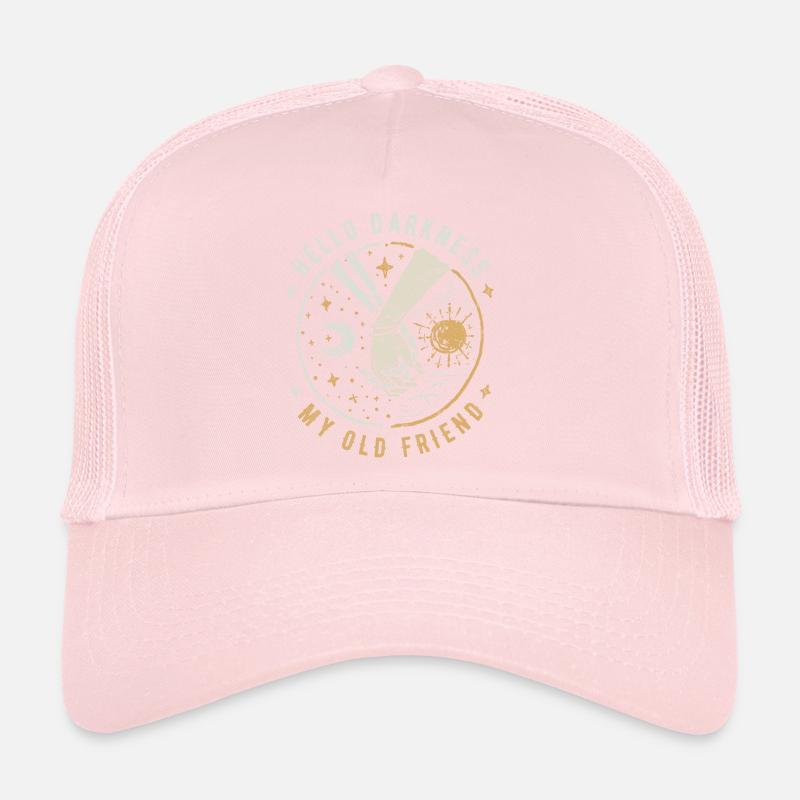 Hello Darkness My Old Friend Solar Eclipse Casquette trucker 