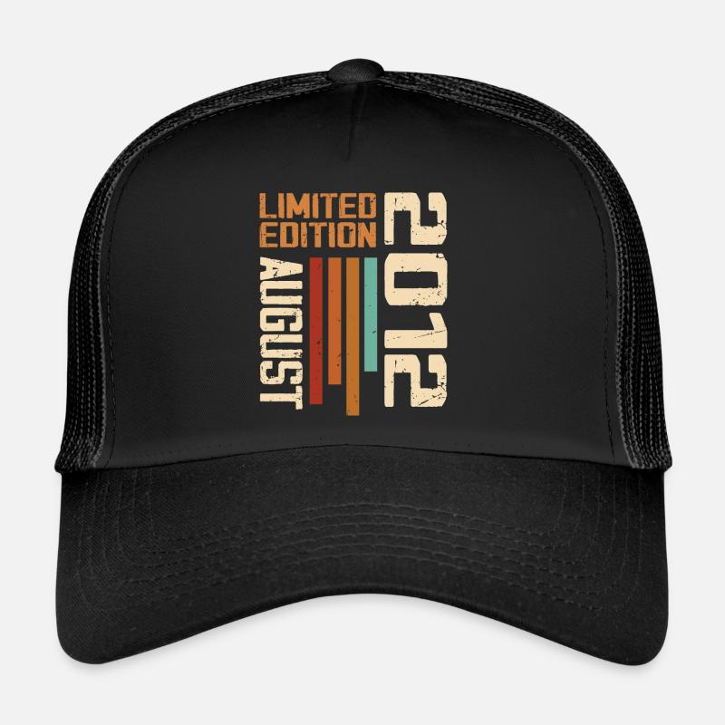 August 2012 Birthday Gift August 2012 August Trucker Cap