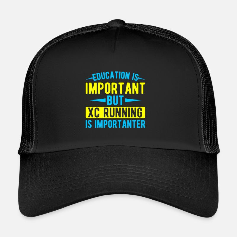 Cadeau de course XC drôle XC Runner Edition Casquette trucker 