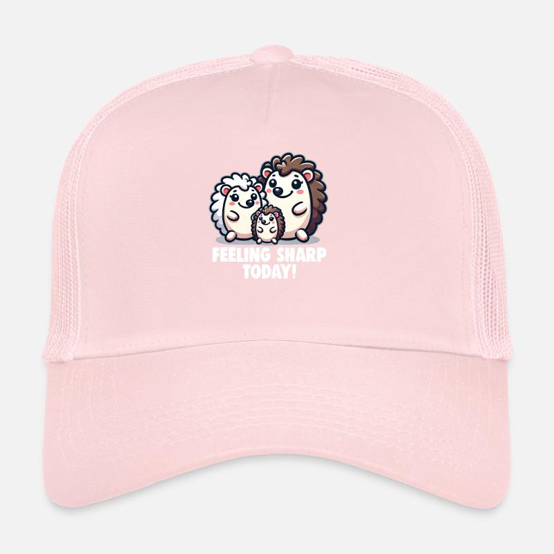 Mignon Hérisson Amoureux Drôle Hérisson Drôle Hérisson Mignon Casquette trucker 