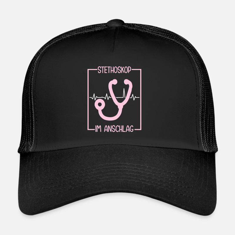 Assistant médical stéthoscope MFA Casquette trucker 