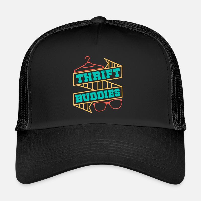 Thrift Shopper Thrift Buddies Thrift Store Trucker Cap
