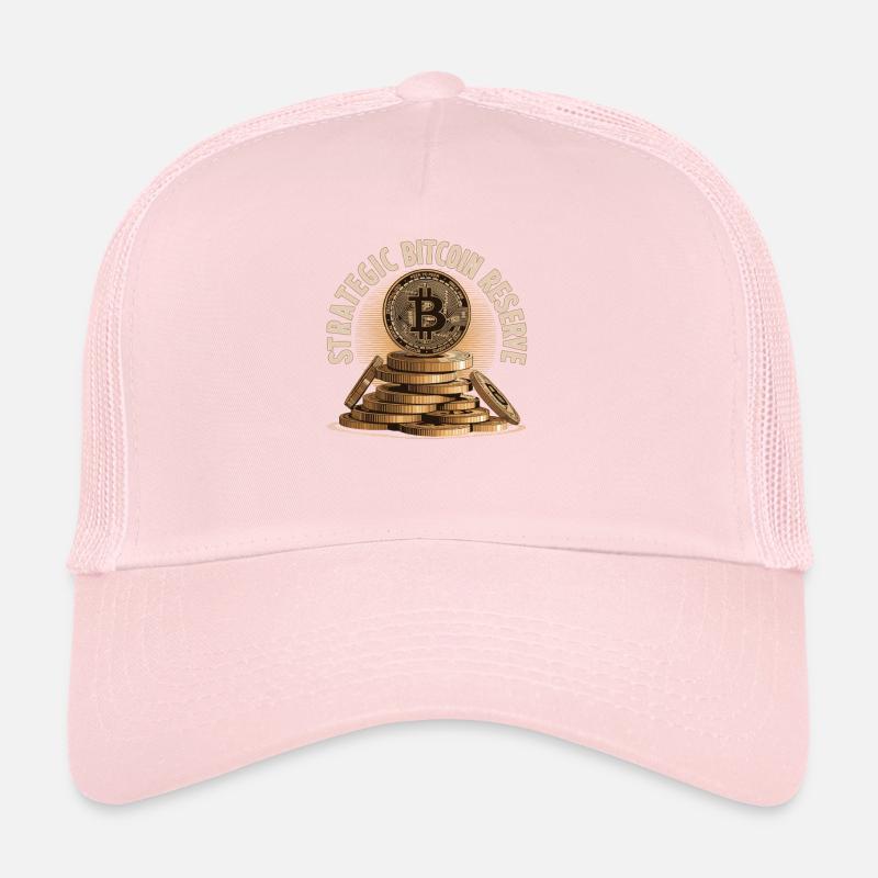 Conception de Bitcoin pour les fans de BTC Casquette trucker 