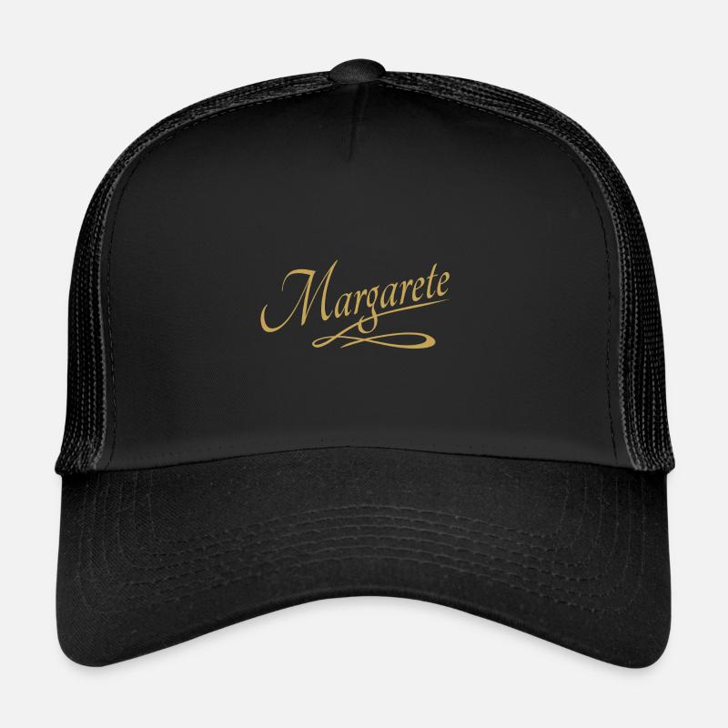 Prénom de Margarete Casquette trucker 