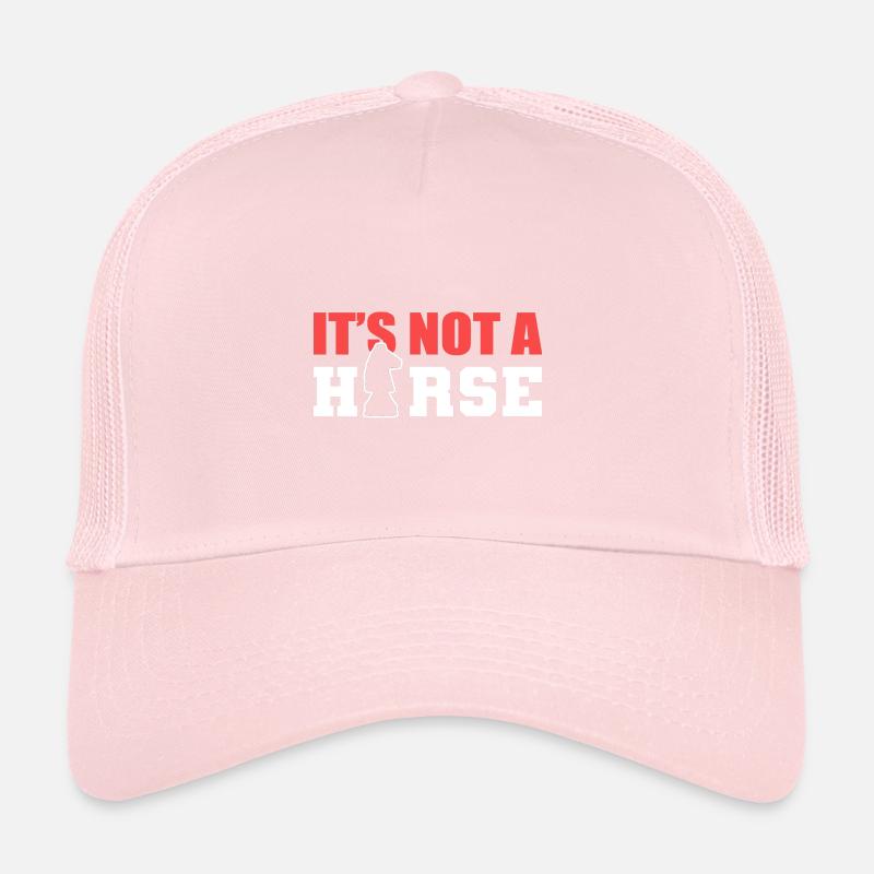 No Horse Chess Master Poison Trucker Cap